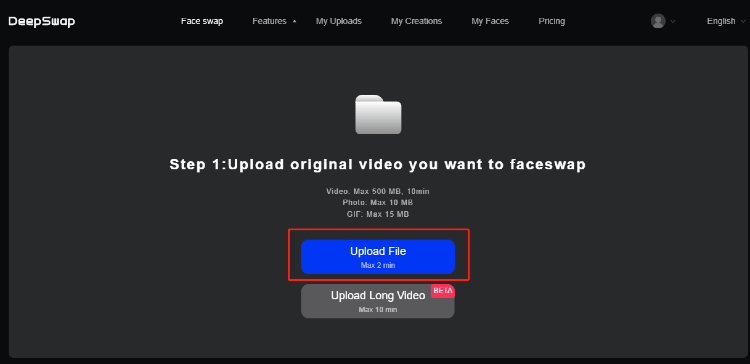 upload-file-Deepswap