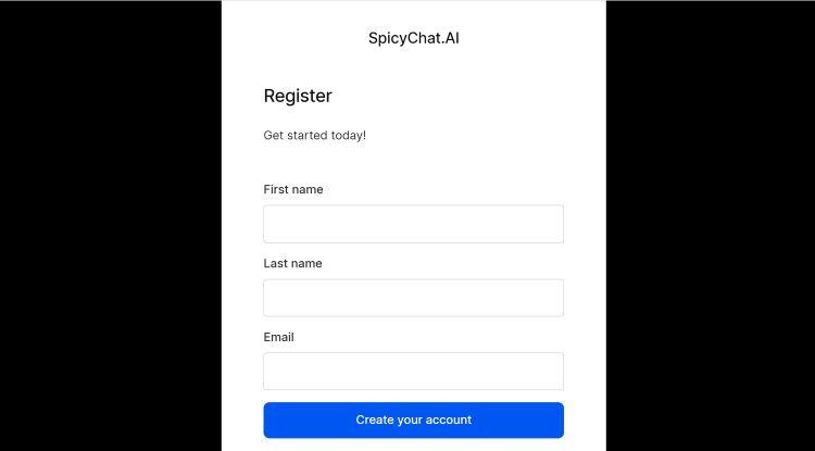 sign up spicy chat